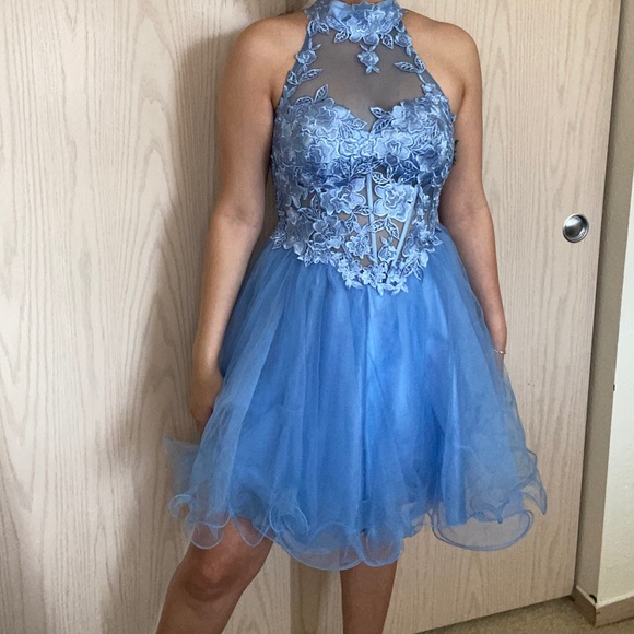 Corset Cocktail Dress - Picture 2 of 5